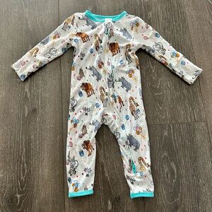 Free Birdees Bamboo Birthday Animal Print Pajamas